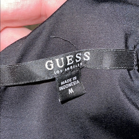 Black Long Sleeve Cocktail Dress - Picture 3 of 3